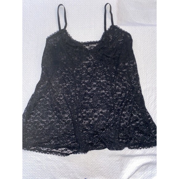 Victoria's Secret Other - Torrid Curve Black Floral Lace Camisole Lingerie  - Plus Size 6 (6X)